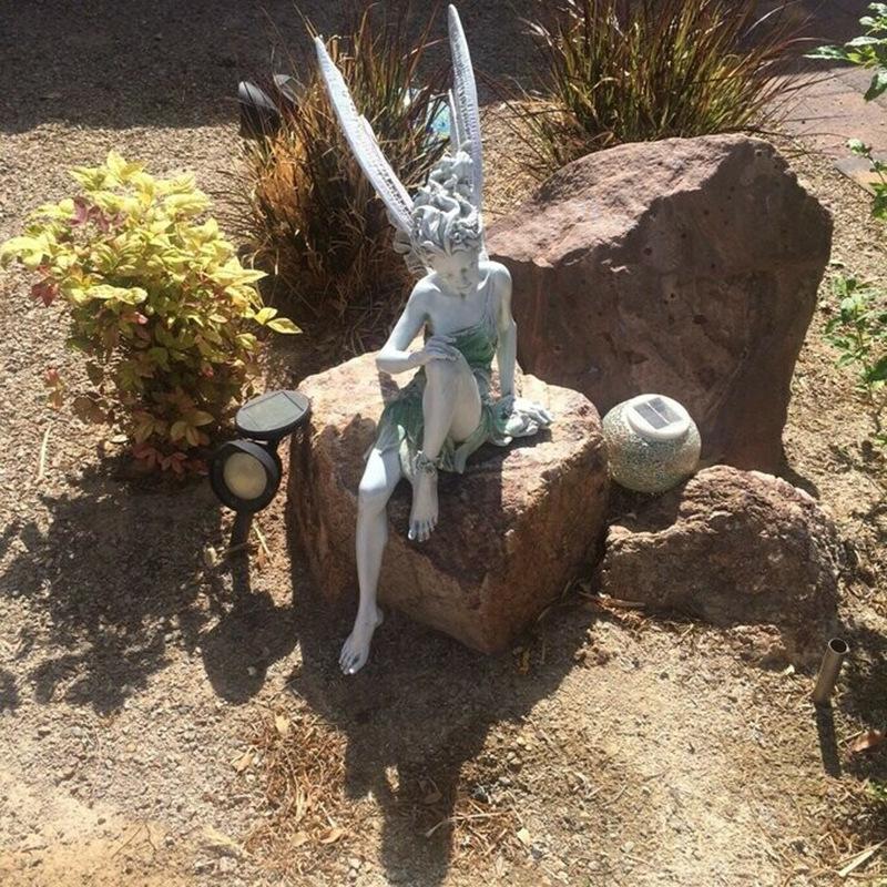 Flower Fairy Elf Statue （ Mothers Day Gift）