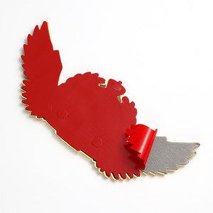 Creative 3D Metal Wings Car Sticker