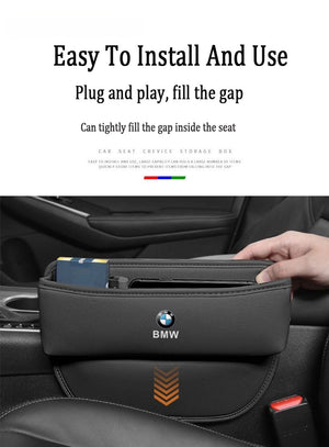 High-end Car Leather Crevice Storage Box
