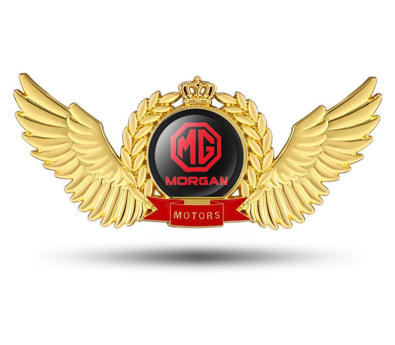 Creative 3D Metal Wings Car Sticker