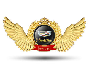 Creative 3D Metal Wings Car Sticker