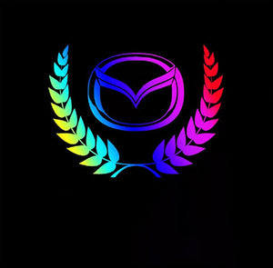 Creative Colorful Laser Car Stickers（4PCS）