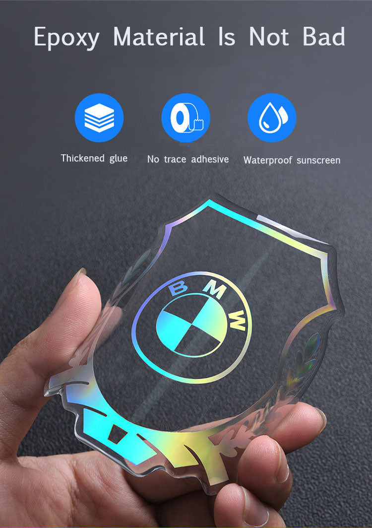 3D Colorful Laser Epoxy Car Window Sticker🎉2 Pcs🎉