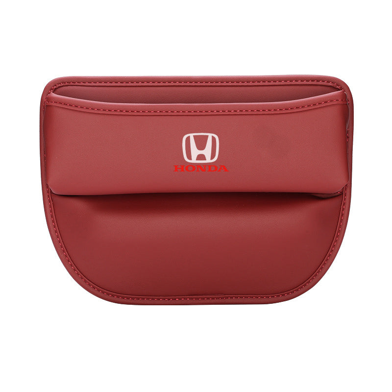 High-end Car Leather Crevice Storage Box