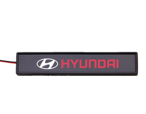Stylish Atmosphere Car Center Grille LED Logo Light