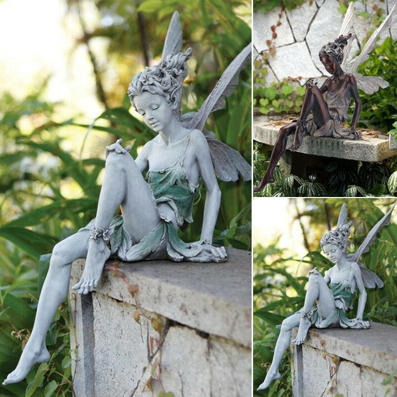 Flower Fairy Elf Statue （ Mothers Day Gift）