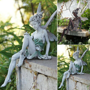 Flower Fairy Elf Statue （ Mothers Day Gift）