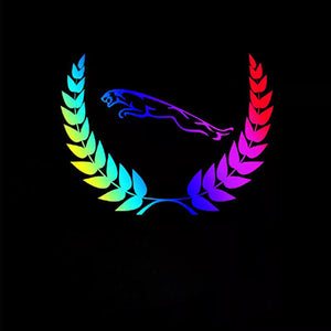Creative Colorful Laser Car Stickers（4PCS）