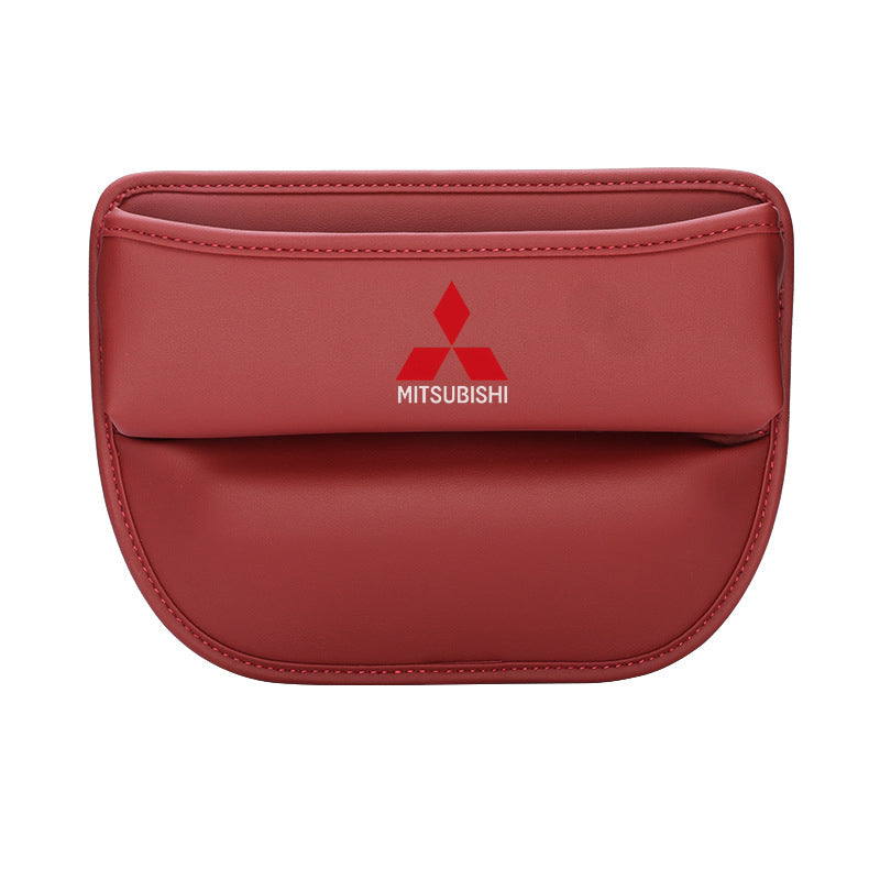 High-end Car Leather Crevice Storage Box
