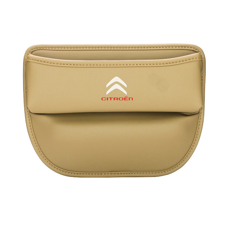 High-end Car Leather Crevice Storage Box