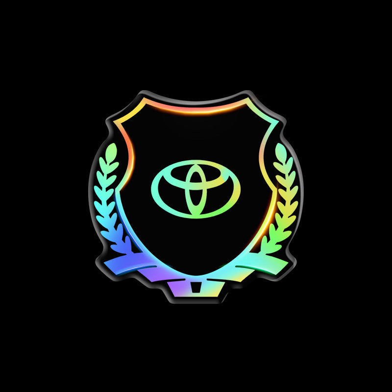3D Colorful Laser Epoxy Car Window Sticker🎉2 Pcs🎉