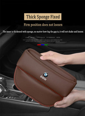 High-end Car Leather Crevice Storage Box