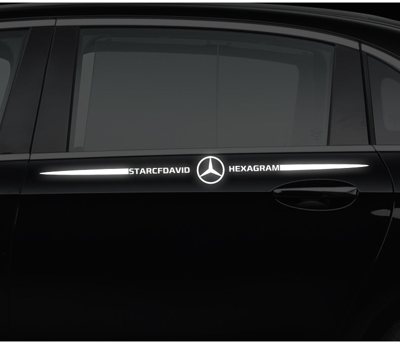 3D Colorful laser reflective car sticker ✨4PCS✨