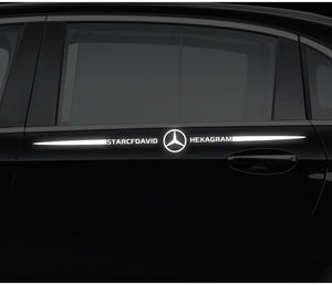 3D Colorful laser reflective car sticker ✨4PCS✨