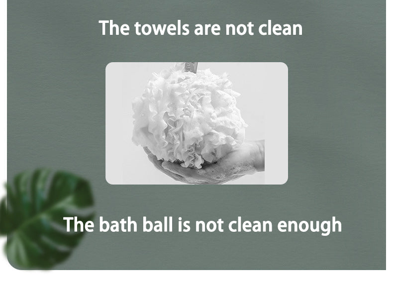 High Density Exfoliating Sponge Bath Towel