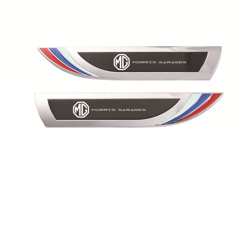 Three-dimensional Mirror Metal Fender Car Sticker✨2-pcs✨