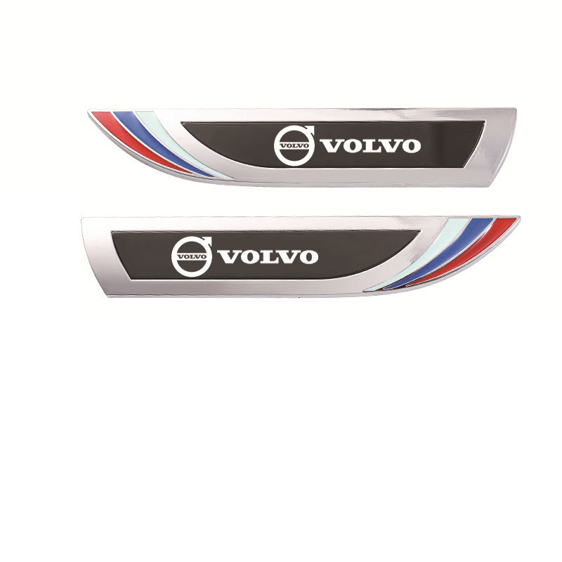 Three-dimensional Mirror Metal Fender Car Sticker✨2-pcs✨