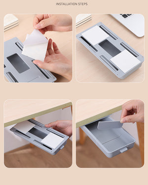 Hidden Under Table Storage Box