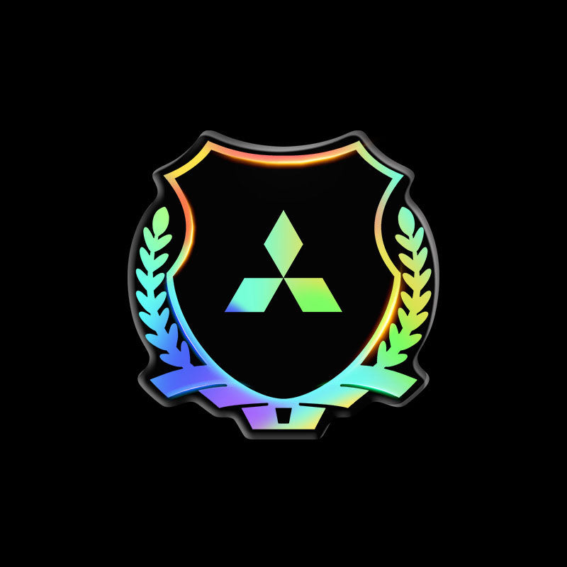 3D Colorful Laser Epoxy Car Window Sticker🎉2 Pcs🎉