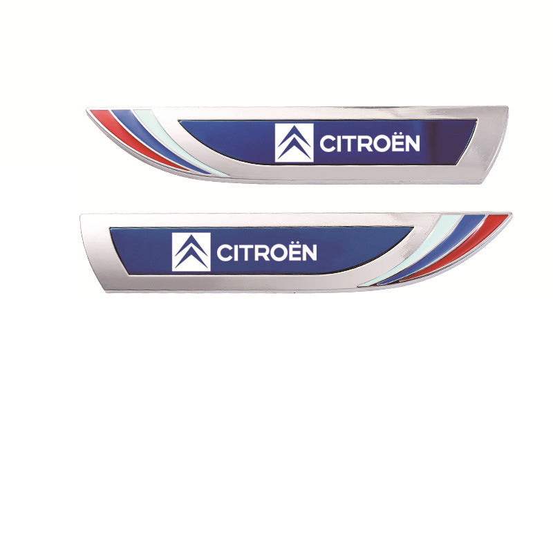 Three-dimensional Mirror Metal Fender Car Sticker✨2-pcs✨