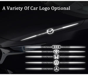 3D Colorful laser reflective car sticker 🔥4PCS🔥