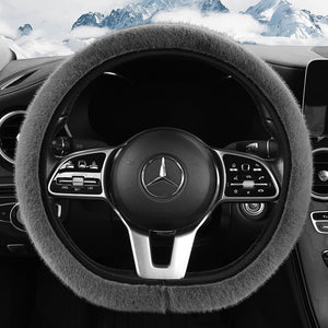 Plush Steering Wheel Cover
