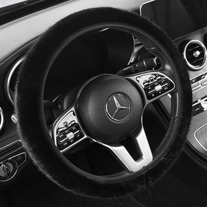 Plush Steering Wheel Cover