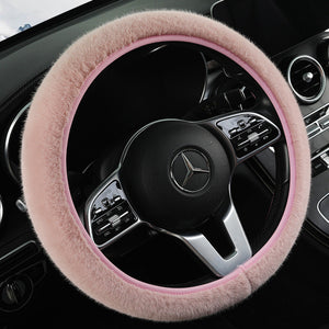 Plush Steering Wheel Cover