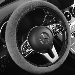 Plush Steering Wheel Cover
