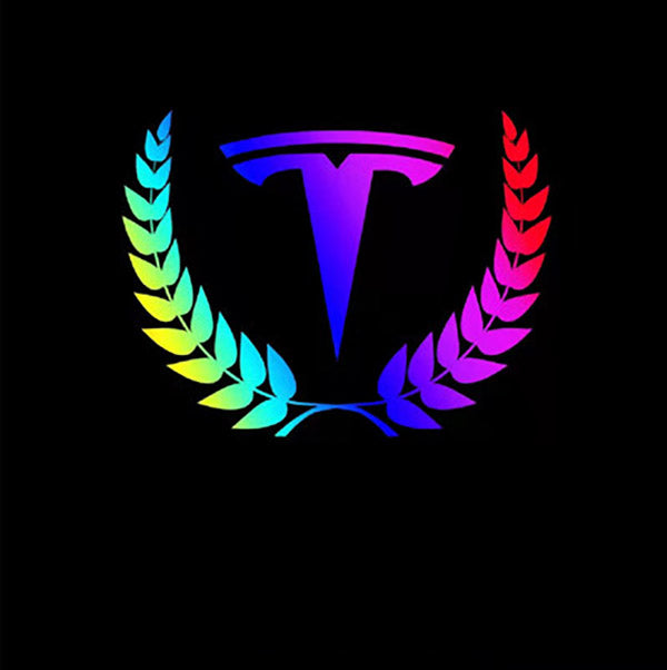 Creative Colorful Laser Car Stickers（4PCS）