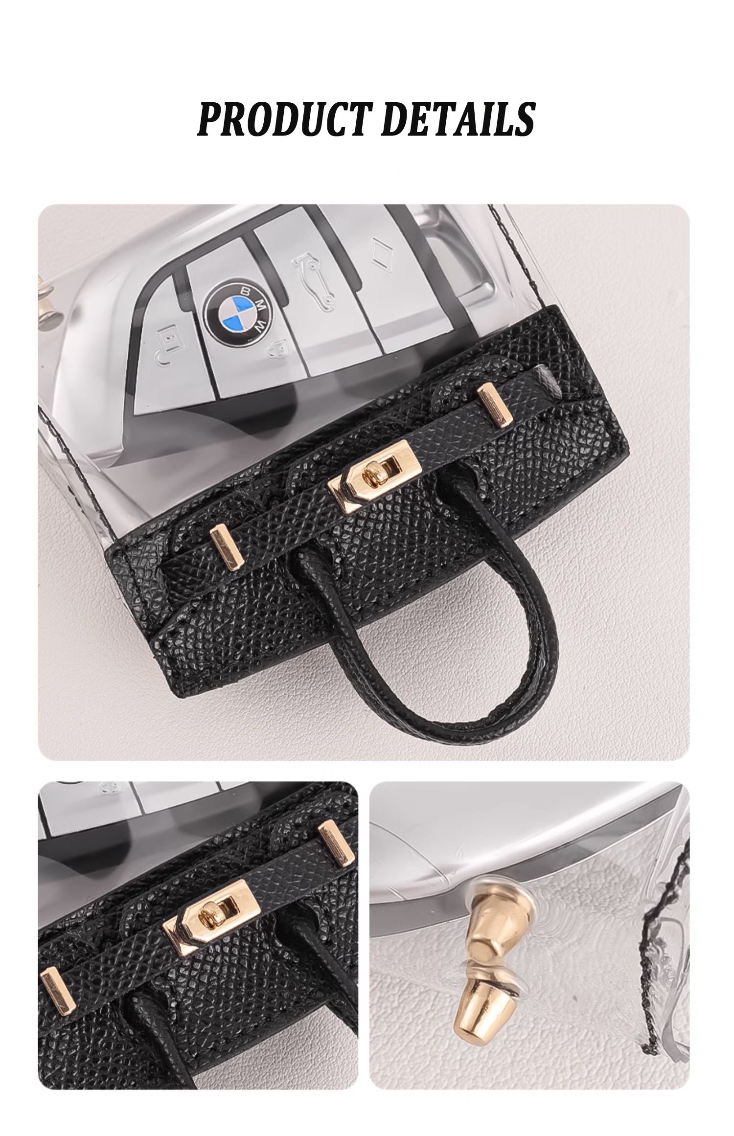 Mini Clear Ladies Key Tote