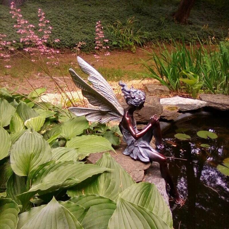 Flower Fairy Elf Statue （ Mothers Day Gift）