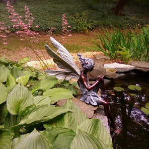 Flower Fairy Elf Statue （ Mothers Day Gift）