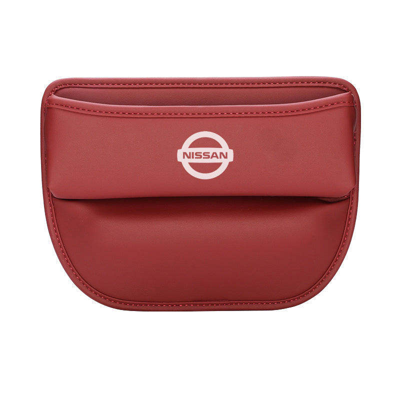High-end Car Leather Crevice Storage Box