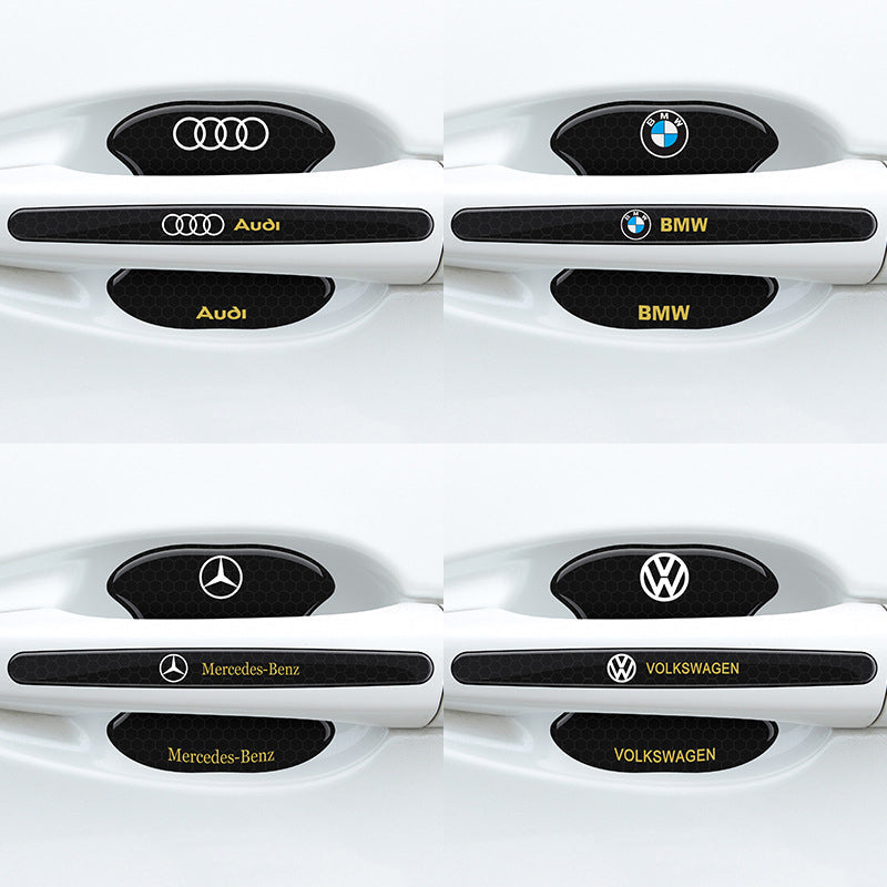Reflective - Car Door Bowl Handle Anti-Scratch Damage Protector(8PCS)