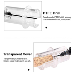 Pneumatic corkscrew
