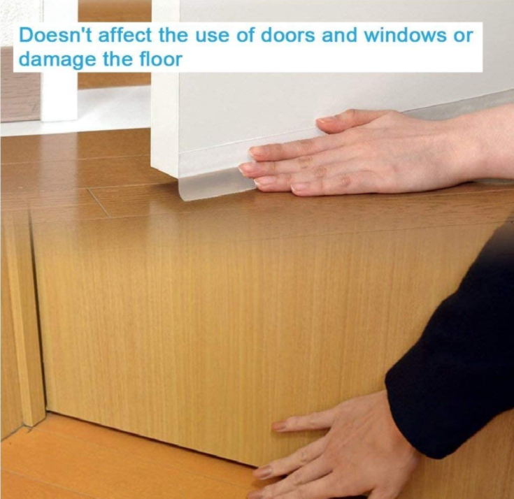 Weatherproof door and window sealing strip (5M)