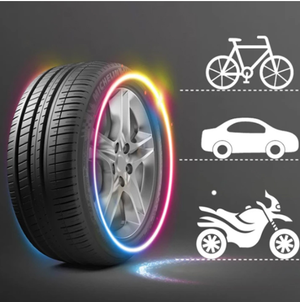 Premium LED Lights for Wheel Valve Caps Cars/Bikes