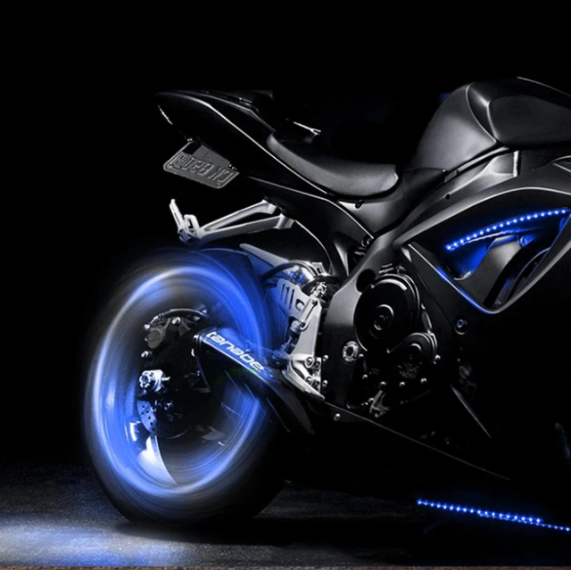 Premium LED Lights for Wheel Valve Caps Cars/Bikes