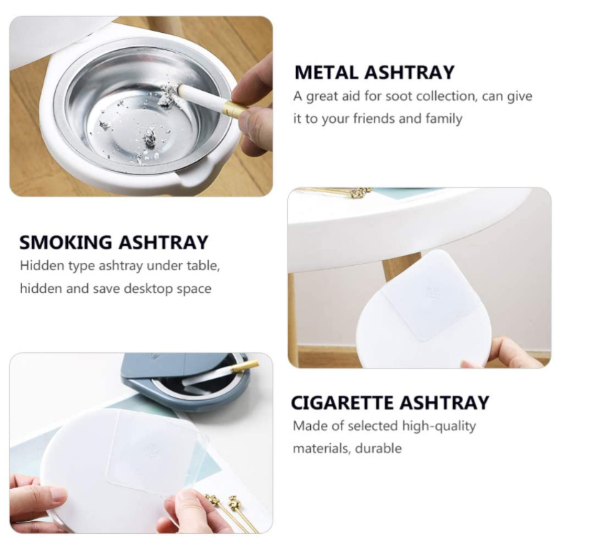 Invisible ashtray