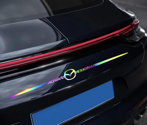 3D Colorful laser reflective car sticker ✨4PCS✨