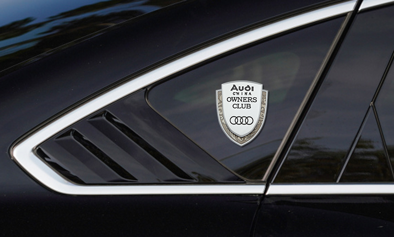 Shield Metal Car Sticker