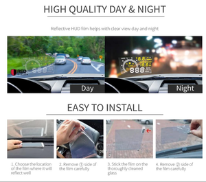 hud car reflective film