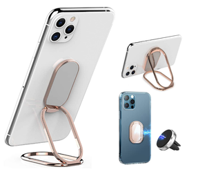 Magic ring mobile phone folding stand