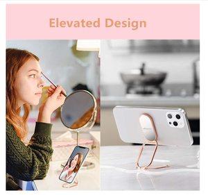 Magic ring mobile phone folding stand
