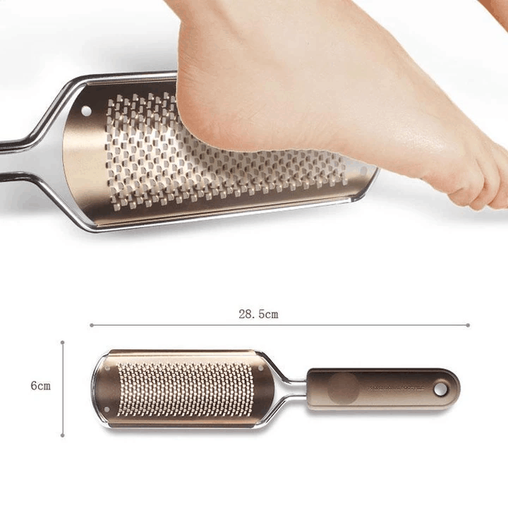 Exfoliating and removing dead skin foot file