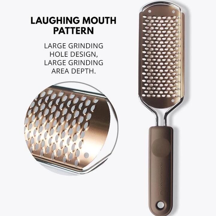 Exfoliating and removing dead skin foot file