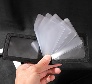 Car Driving License High-end Suede Storage Bag