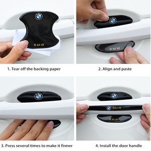 🔥LAST DAY 50% OFF 🔥Thickened Carbon Fiber Car Door Bowl Anti-scratch Protection