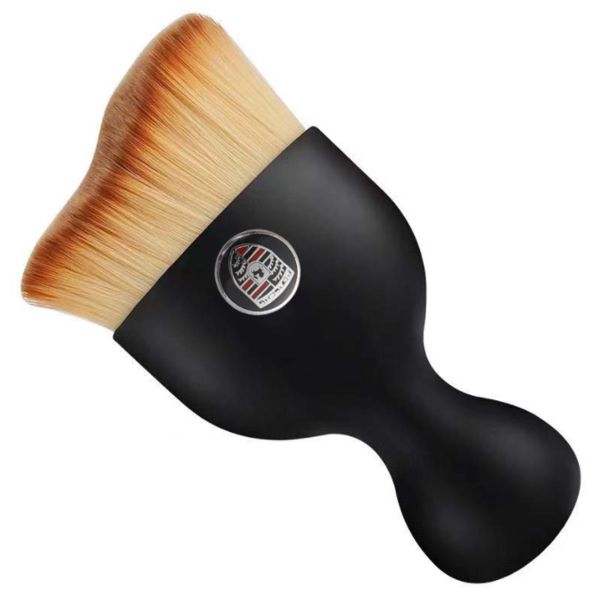 Car interior crevice dust brush